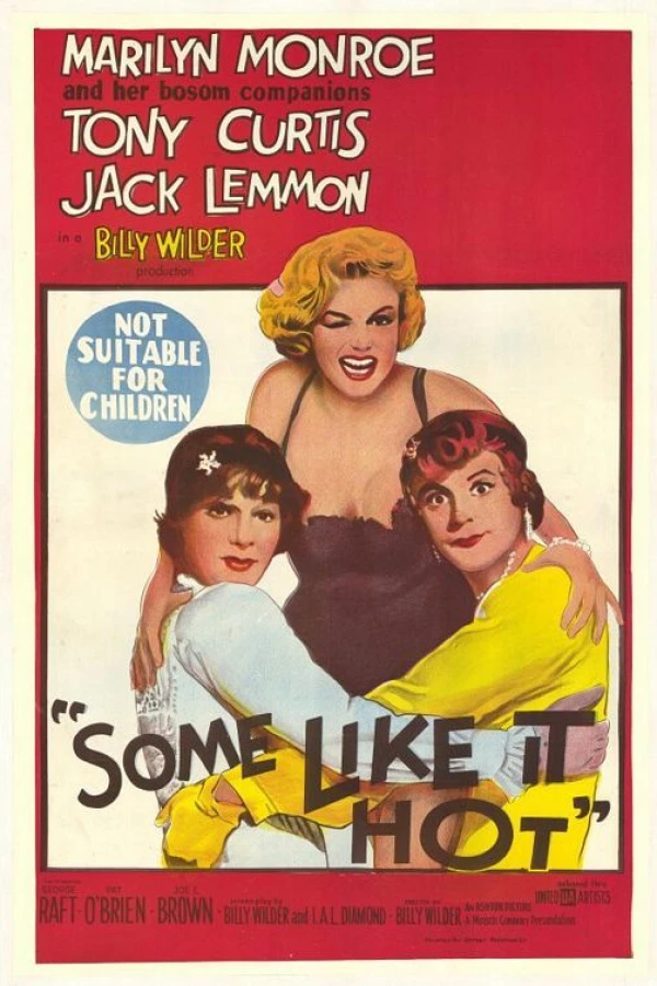 Some like it hot - Noen har det hett Plakat