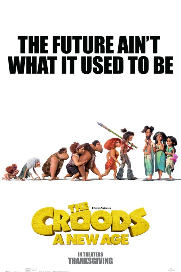 Croods - En ny tid Plakat