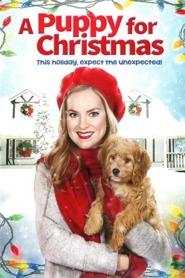 A Puppy for Christmas Plakat