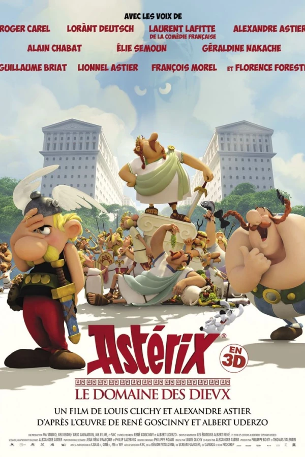 Asterix: The Mansions of the Gods Plakat