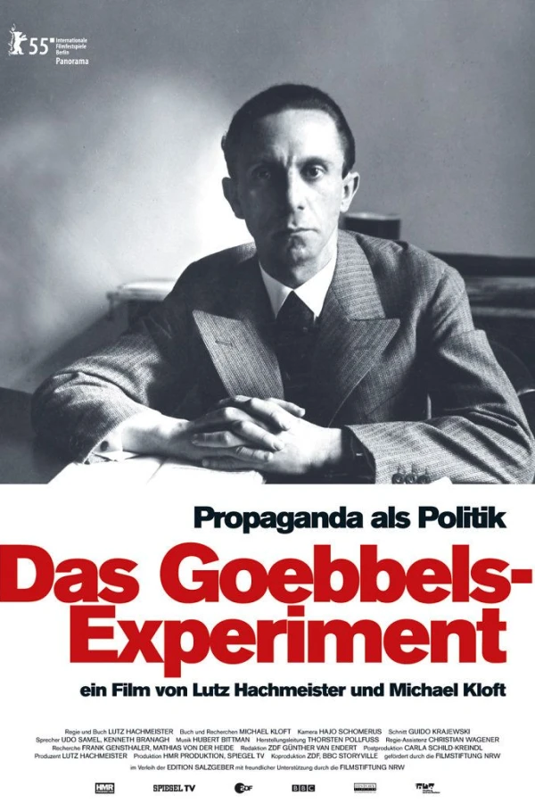 The Goebbels Experiment Plakat