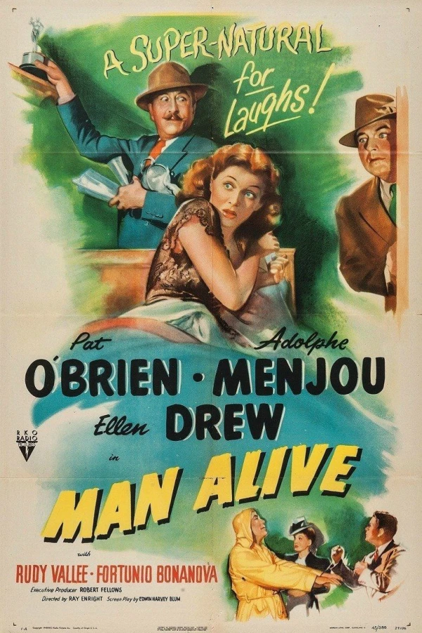 Man Alive Plakat