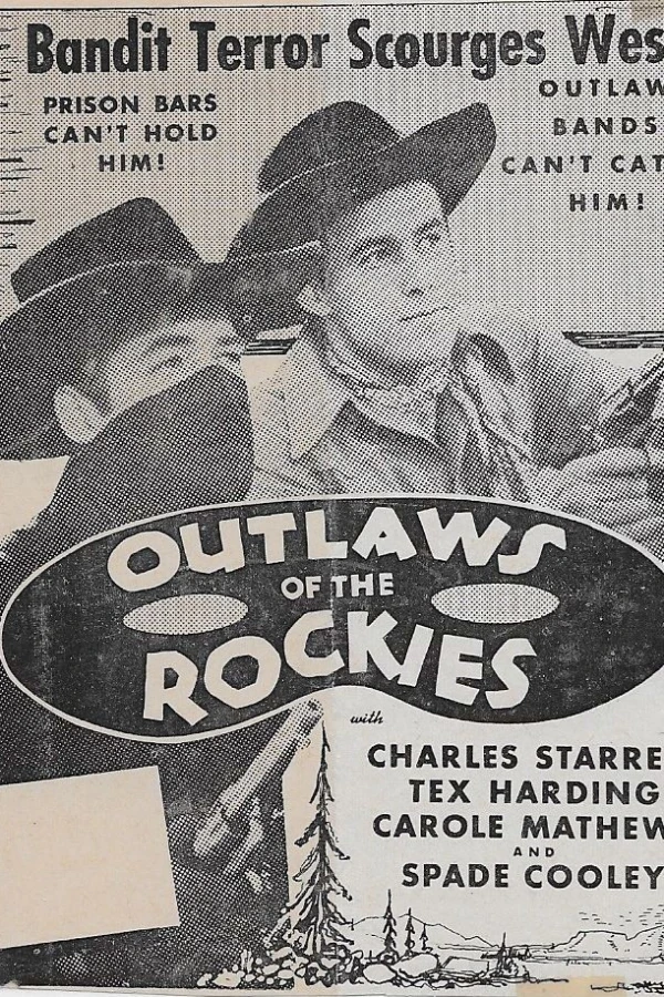 Outlaws of the Rockies Plakat