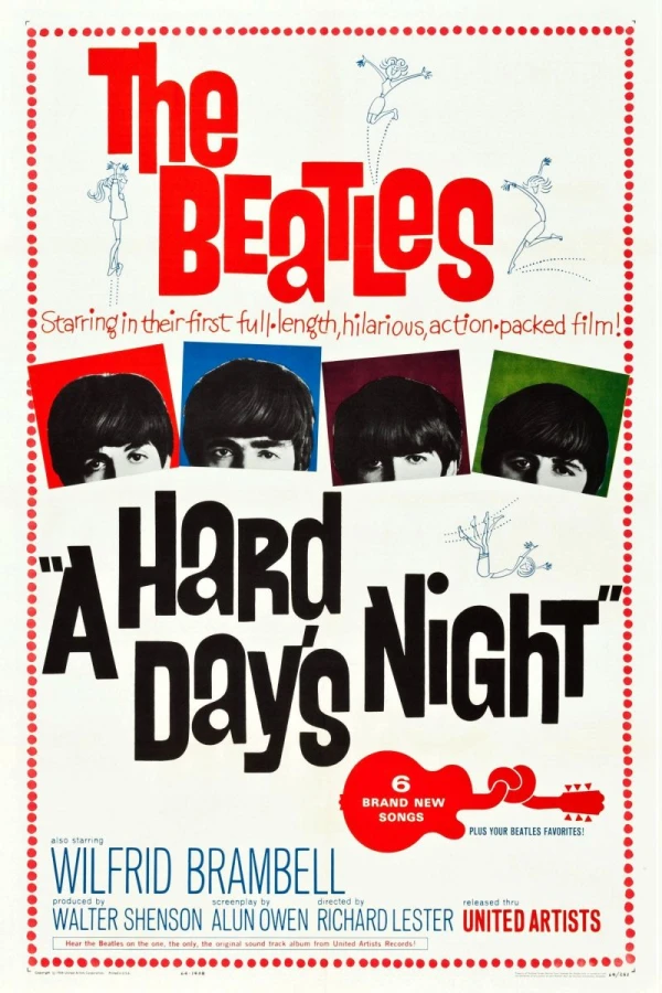 A Hard Day's Night Plakat