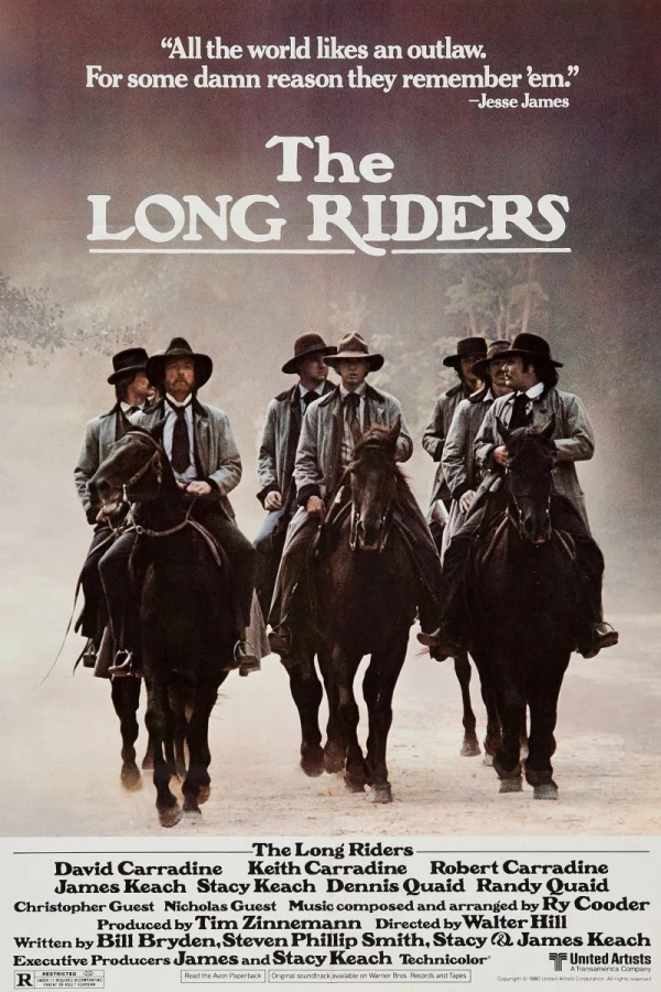 The Long Riders Plakat