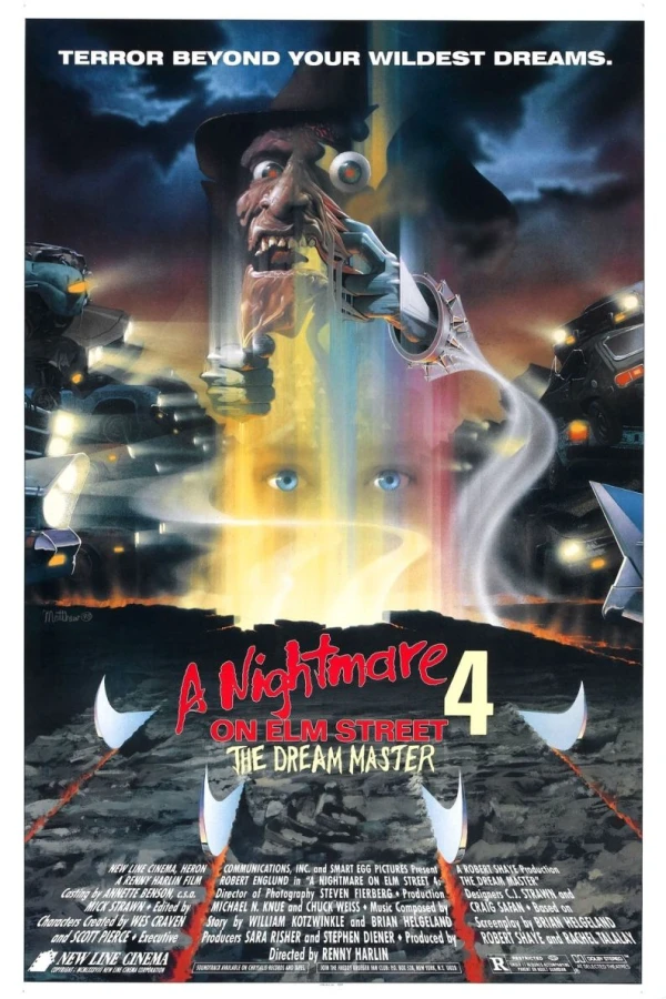 Terror på Elm Street 4 - Freddys mareritt Plakat