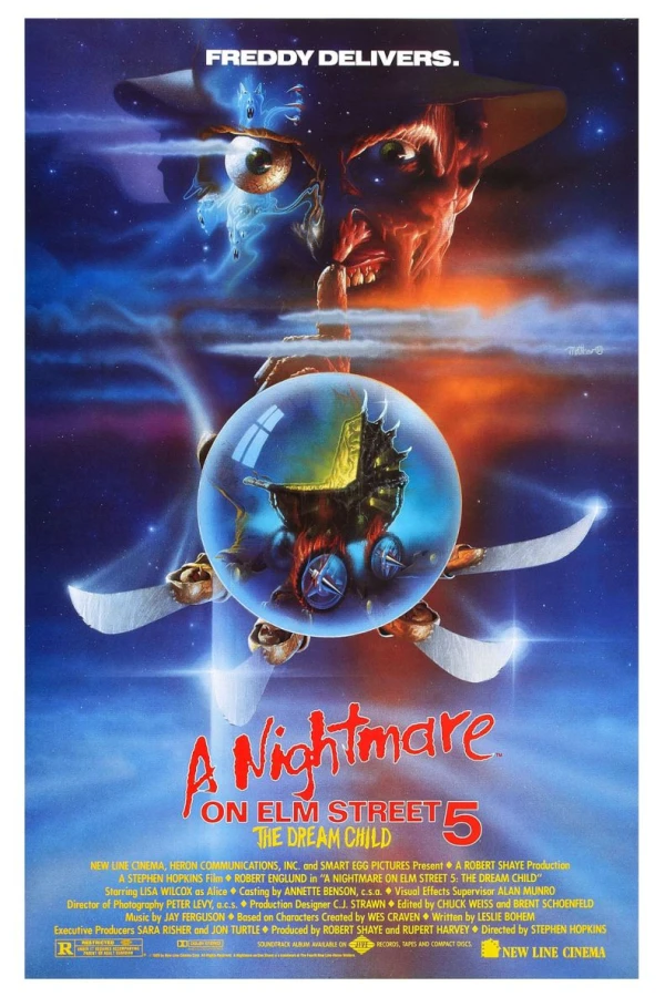Terror på Elm Street 5 - The Dream Child Plakat