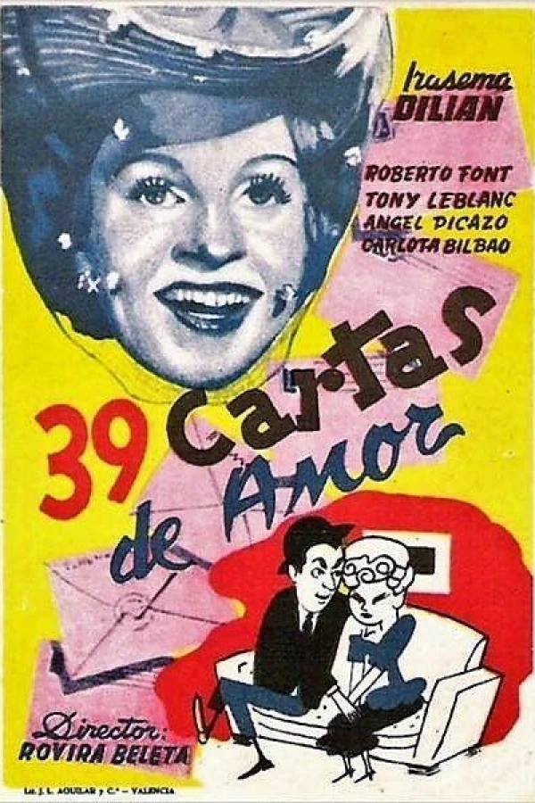 39 cartas de amor Plakat