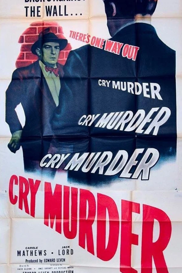 Cry Murder Plakat