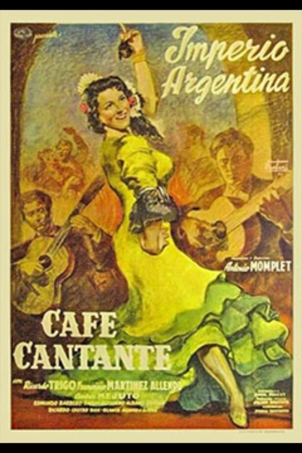 Café Cantante Plakat