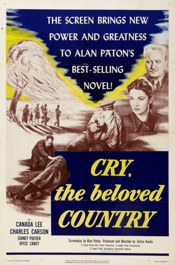 Cry, the Beloved Country Plakat