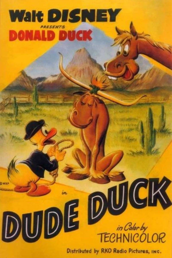 Dude Duck Plakat