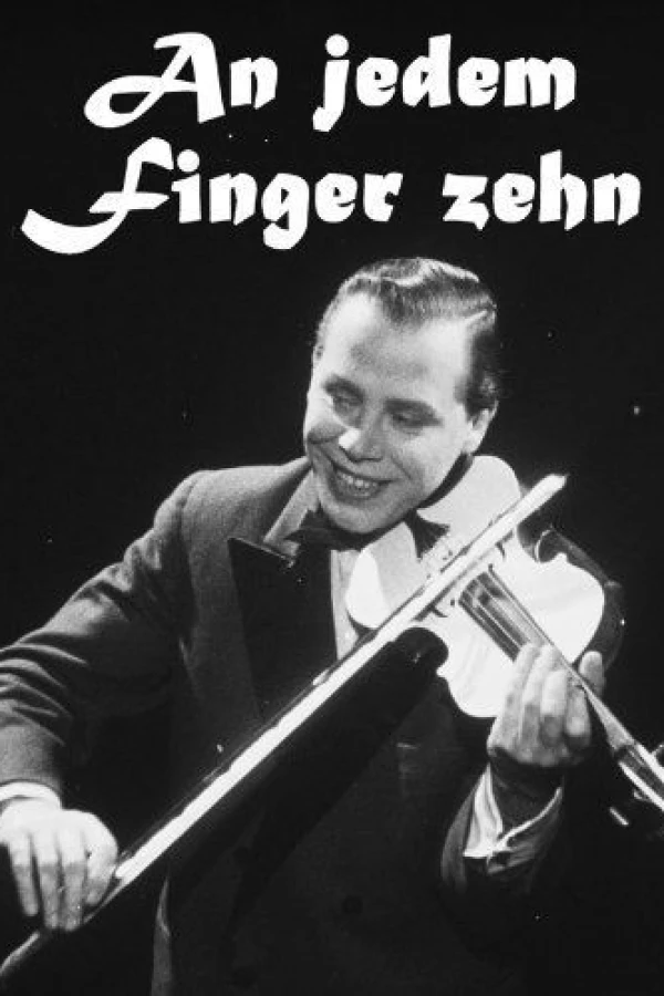 An jedem Finger zehn Plakat