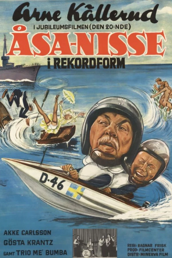 Åsa-Nisse i rekordform Plakat