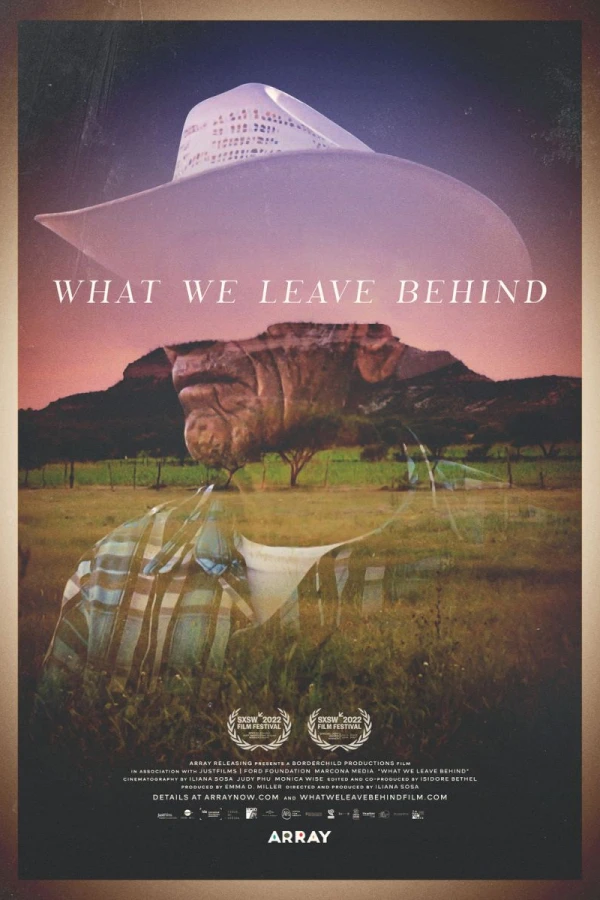 What We Leave Behind Plakat