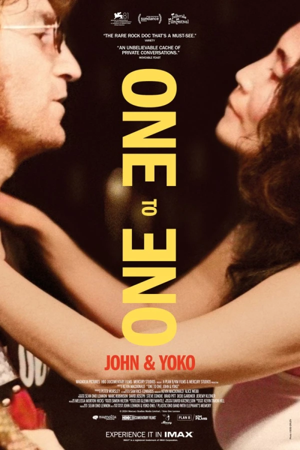 One to One: John Yoko Plakat