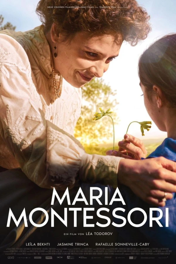 Maria Montessori Plakat