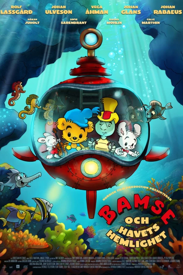 Bamse och havets hemlighet Plakat