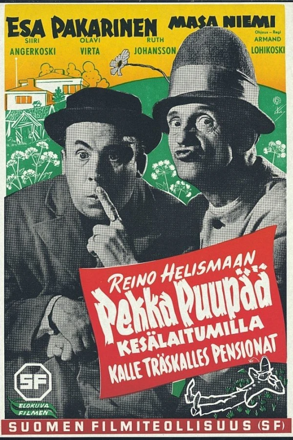 Pekka Puupää kesälaitumilla Plakat