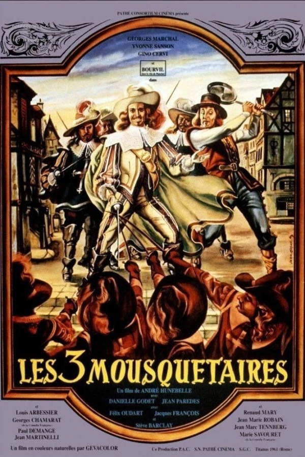 Les 3 Mousquetaires Plakat