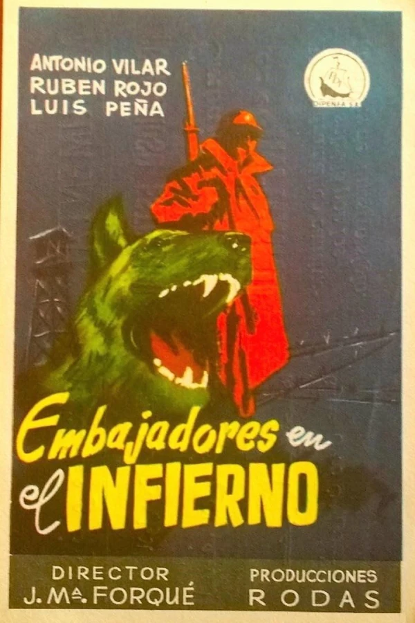 Embajadores en el infierno Plakat