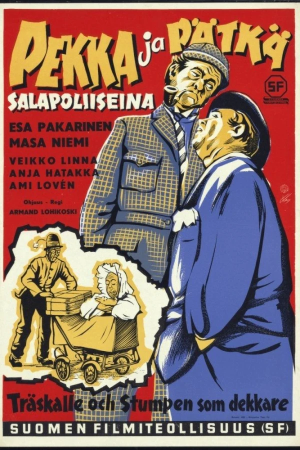 Pekka ja Pätkä salapoliiseina Plakat