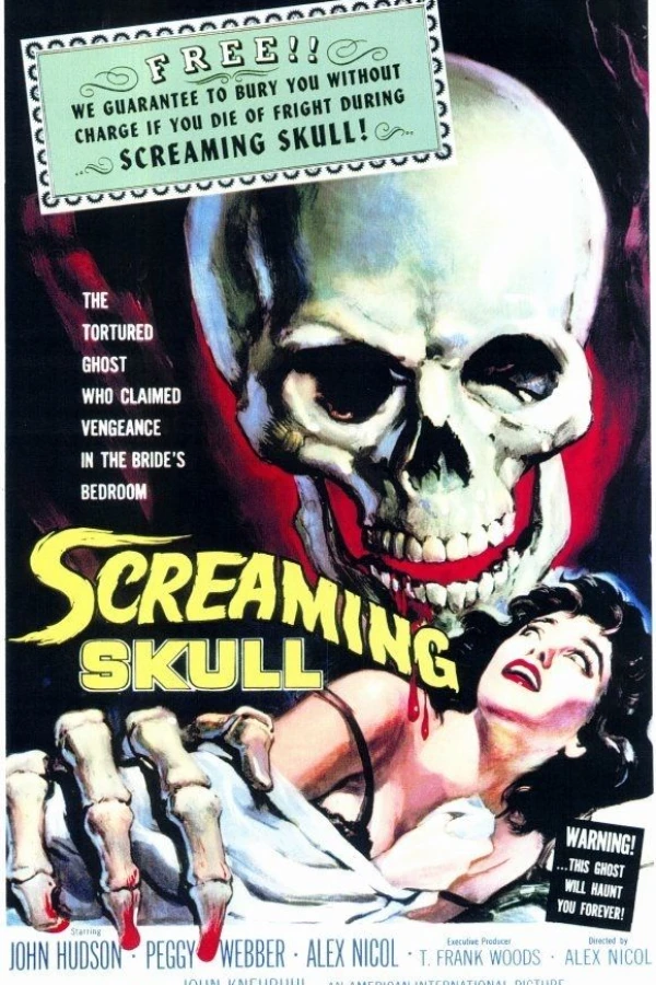 The Screaming Skull Plakat