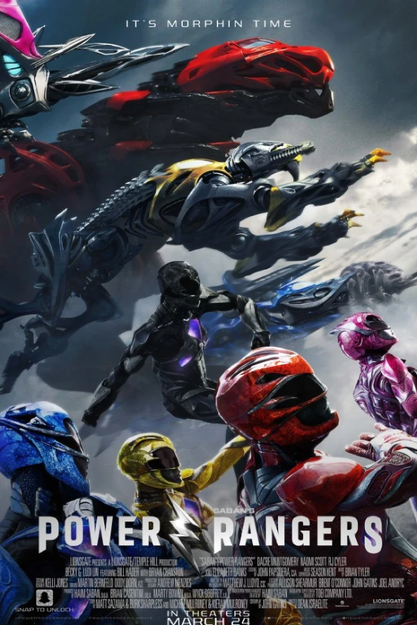 Power Rangers Plakat