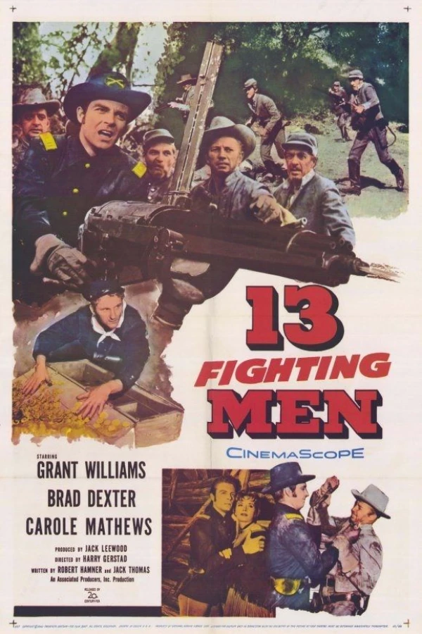 13 Fighting Men Plakat