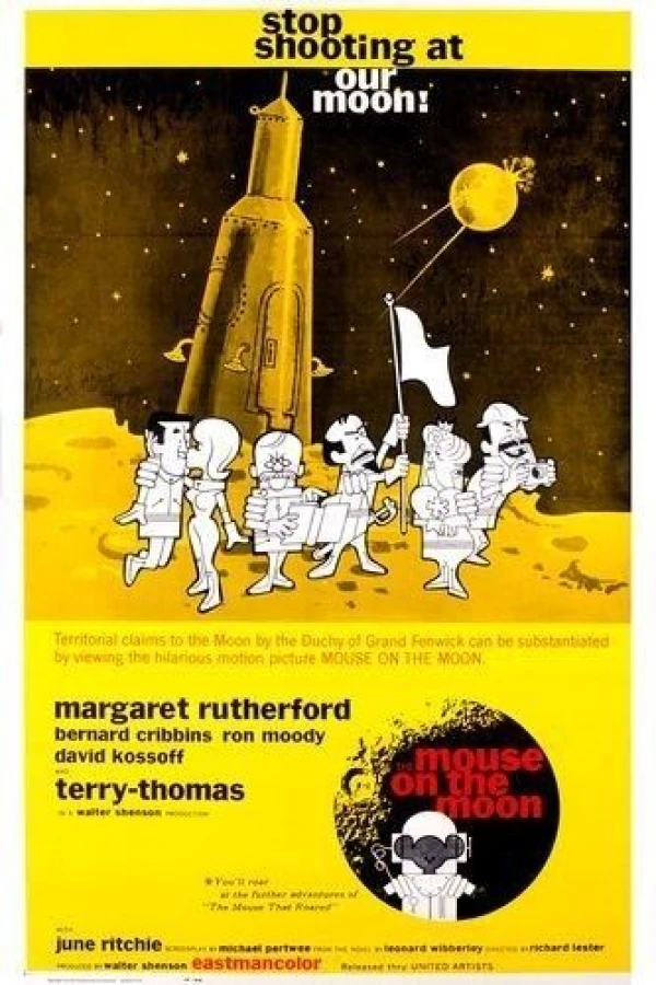 The Mouse on the Moon Plakat