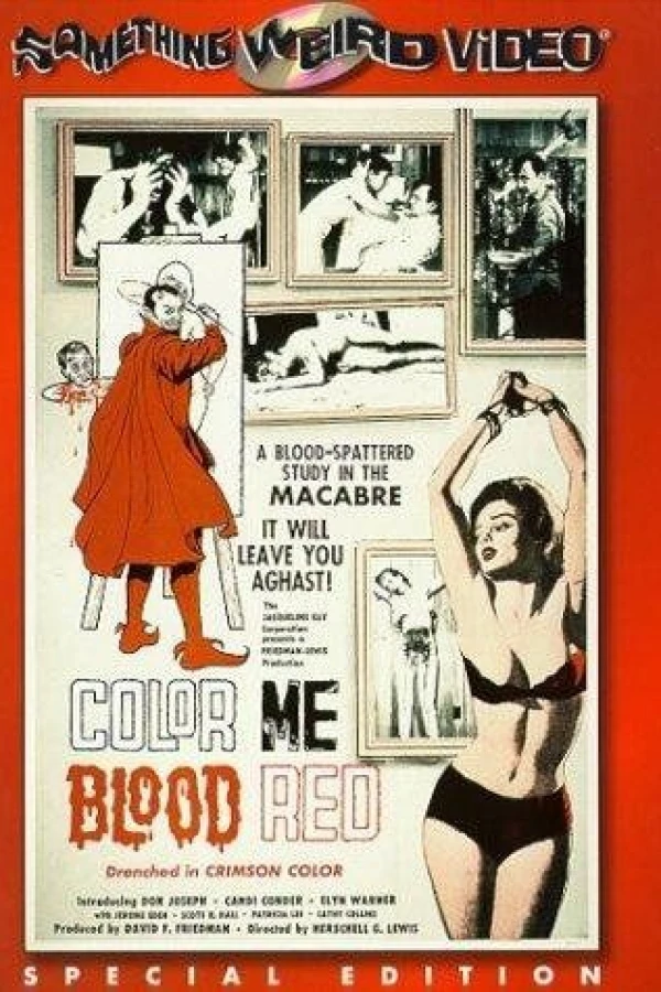 Color Me Blood Red Plakat