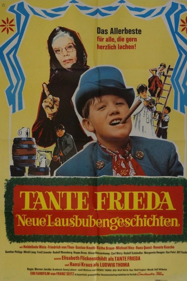 Tante Frieda - Neue Lausbubengeschichten Plakat