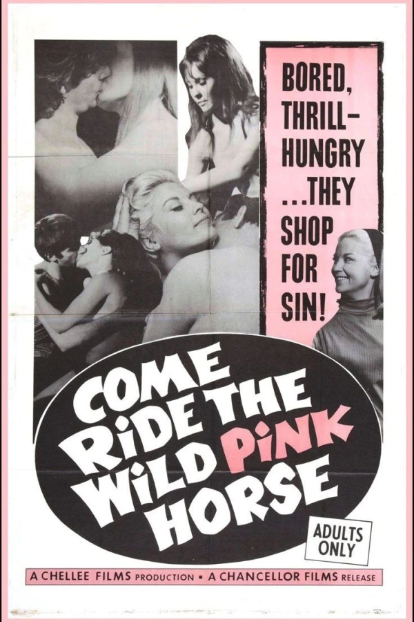 Come Ride the Wild Pink Horse Plakat