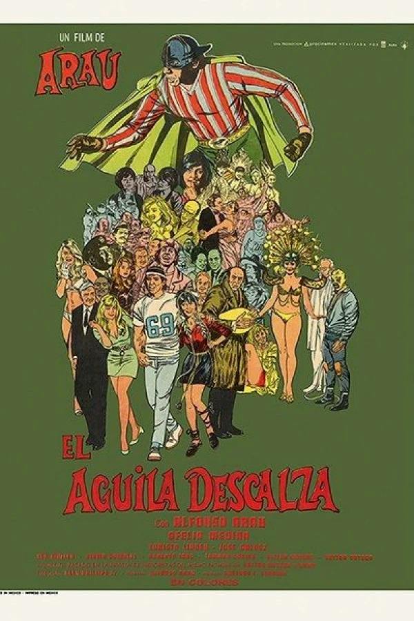 El águila descalza Plakat