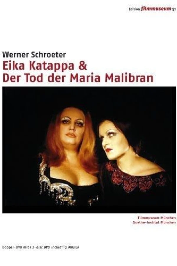 Der Tod der Maria Malibran Plakat