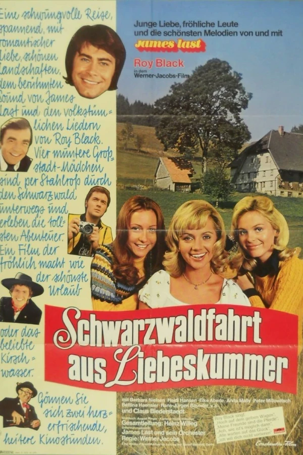 Schwarzwaldfahrt aus Liebeskummer Plakat