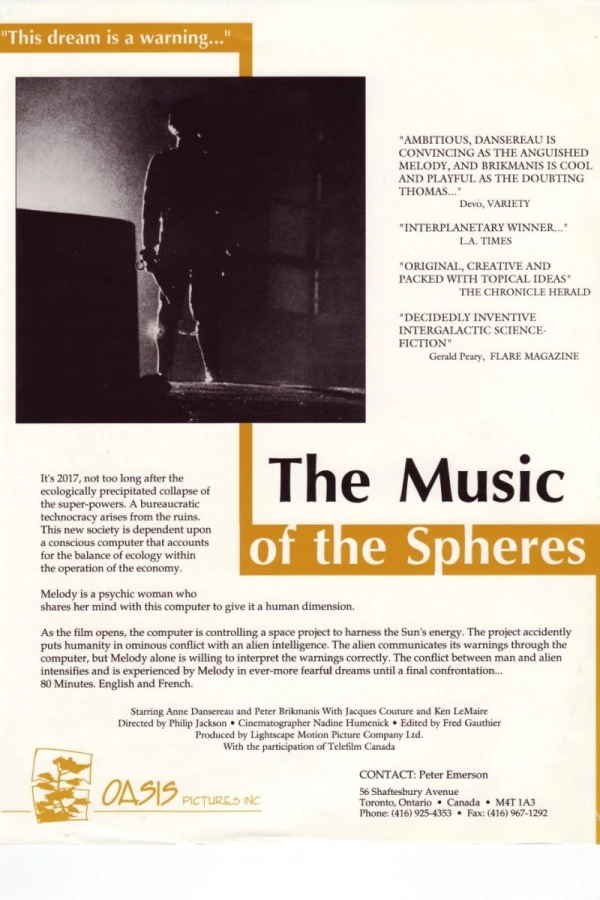 Music of the Spheres Plakat