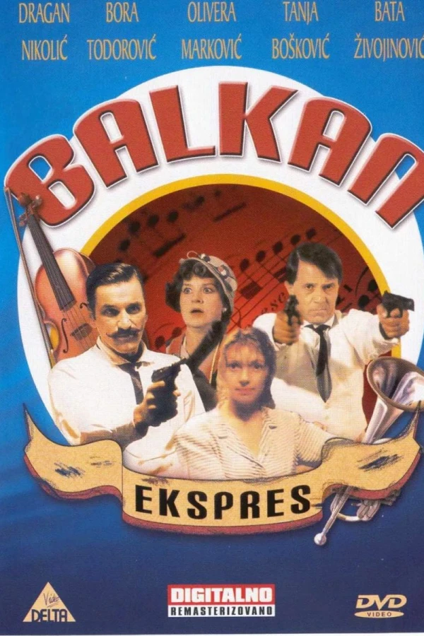 Balkan ekspres Plakat