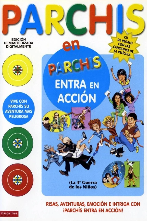 Parchís entra en acción Plakat