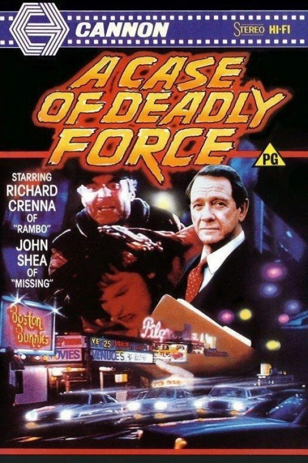 A Case of Deadly Force Plakat