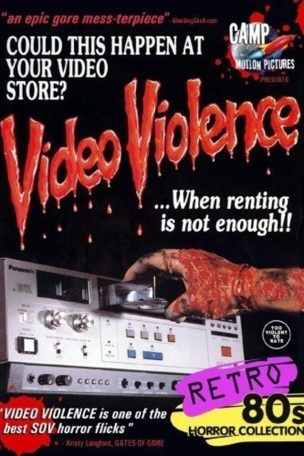 Video Violence Plakat