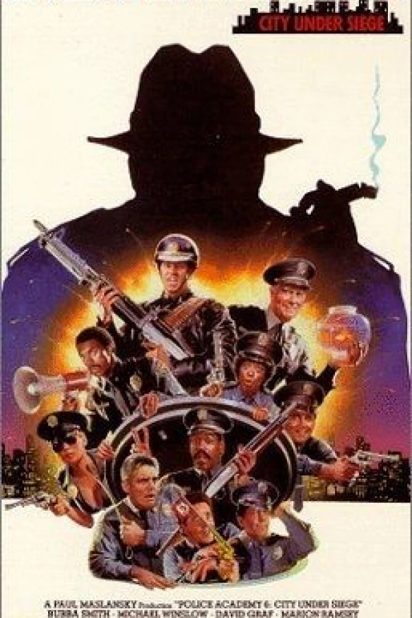 Police Academy 6: City Under Siege Plakat