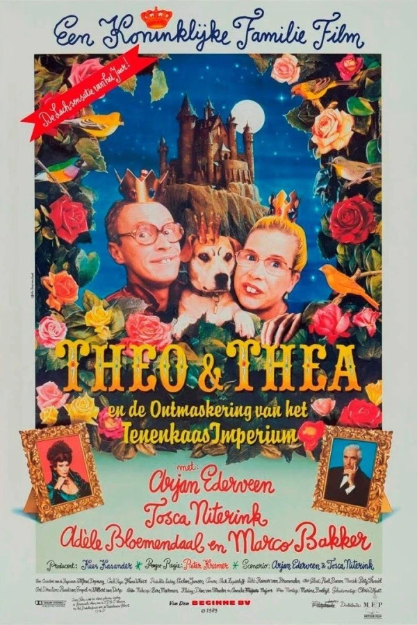 Theo en Thea en de ontmaskering van het tenenkaasimperium Plakat