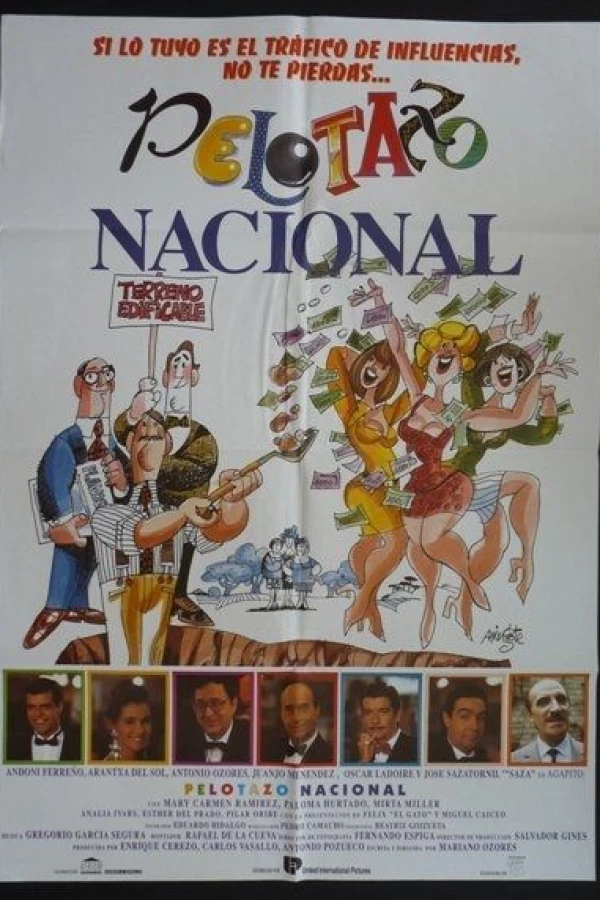 Pelotazo nacional Plakat