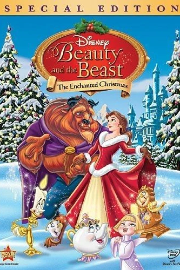 Beauty and the Beast: The Enchanted Christmas Plakat