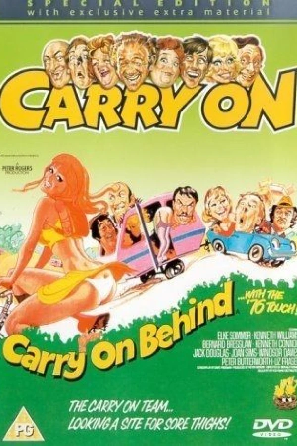 Carry on Behind Plakat