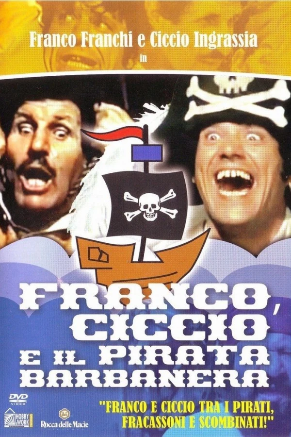 Franco, Ciccio e il pirata Barbanera Plakat