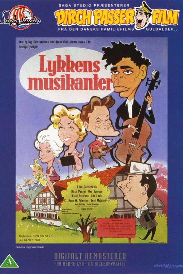 Lykkens musikanter Plakat