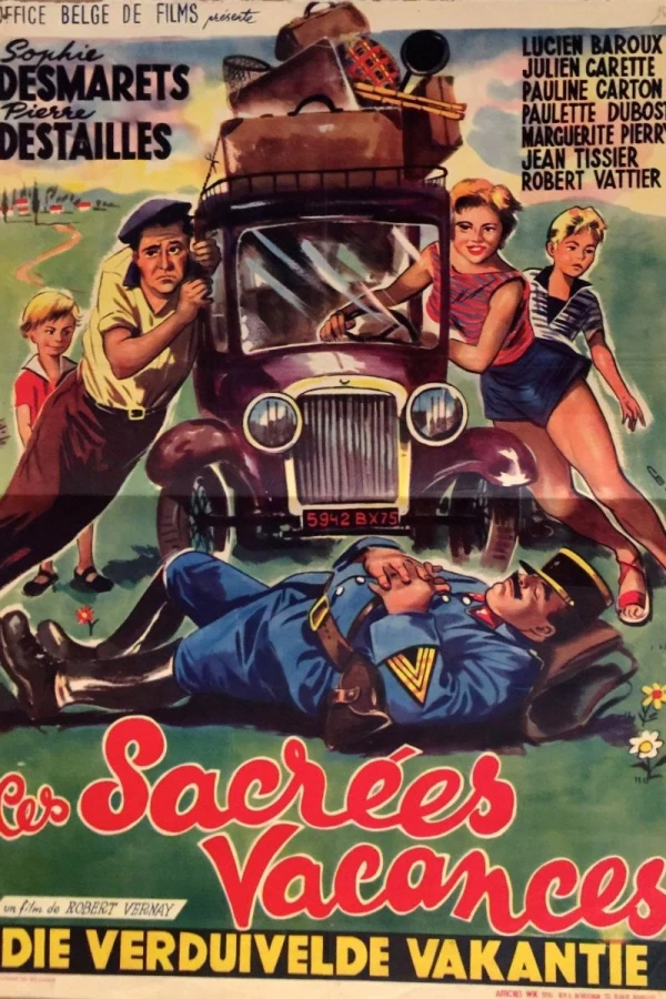 Ces sacrées vacances Plakat