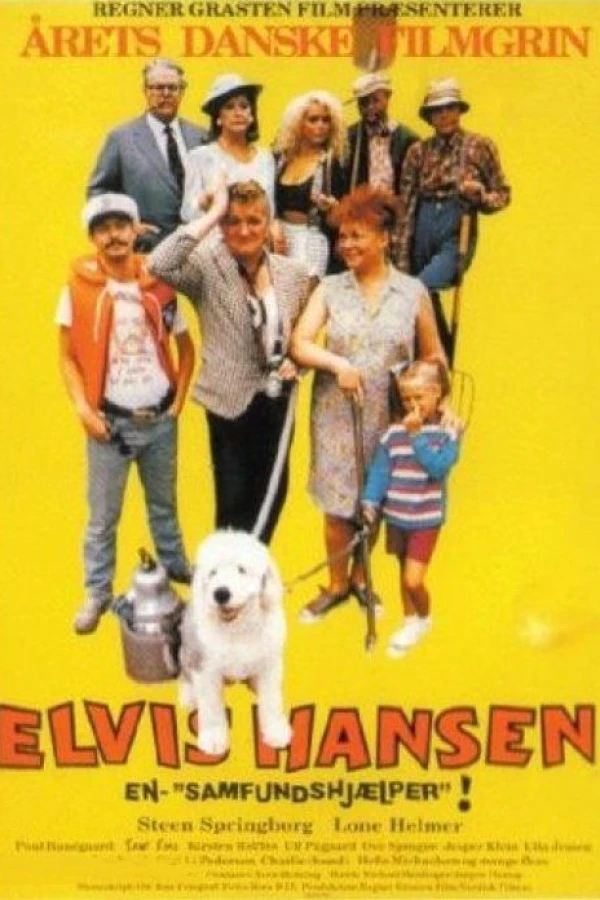 Elvis Hansen, en samfundshjælper Plakat